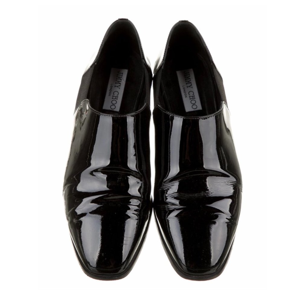 Patent Leather Jimmy Choo Ankle Boots